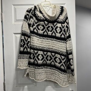 Free People Silver Reed Fair Isle Sweater